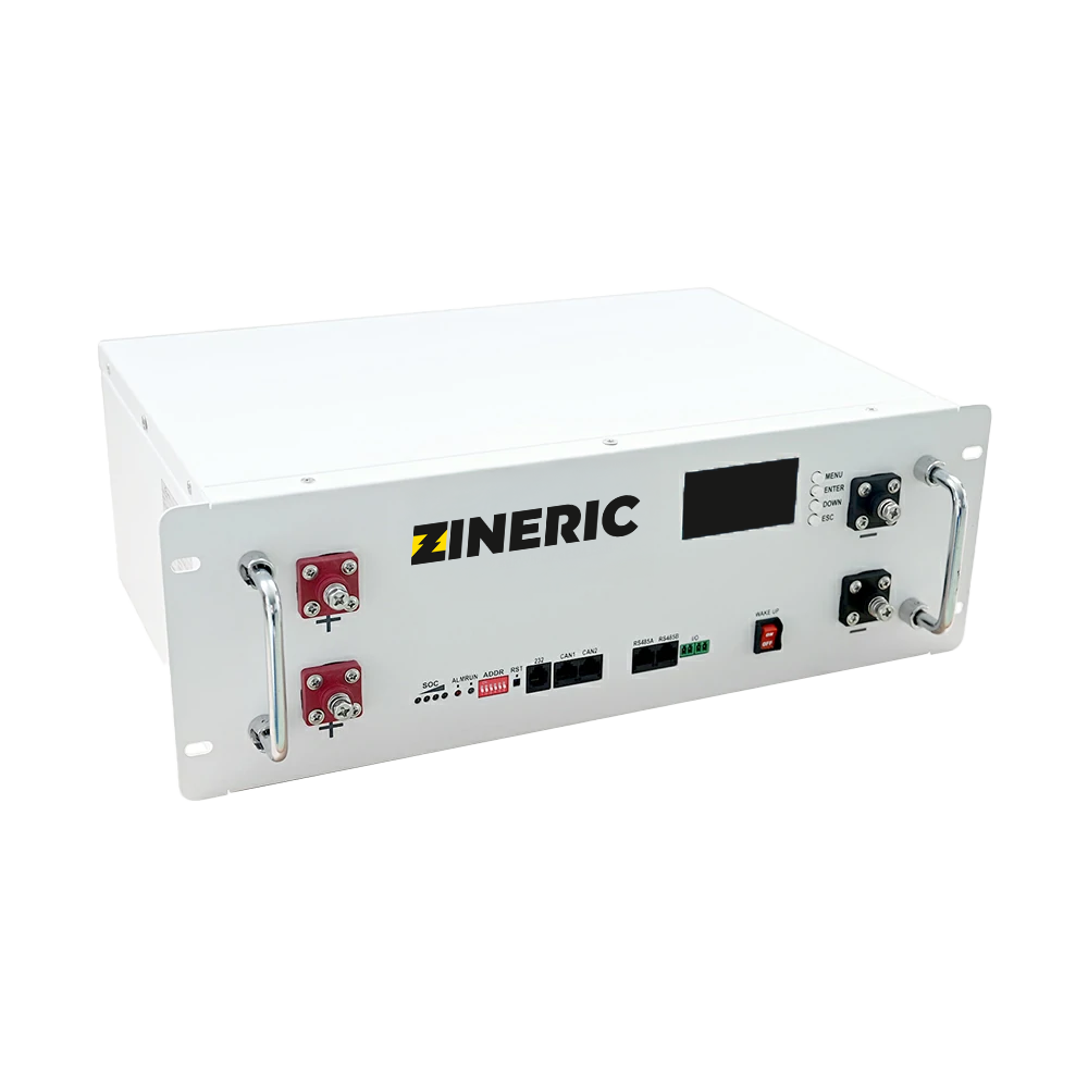 Zineric V1 Magazyn Energii Wersje 4,8 kWh oraz 5,12 kWh LV Rack